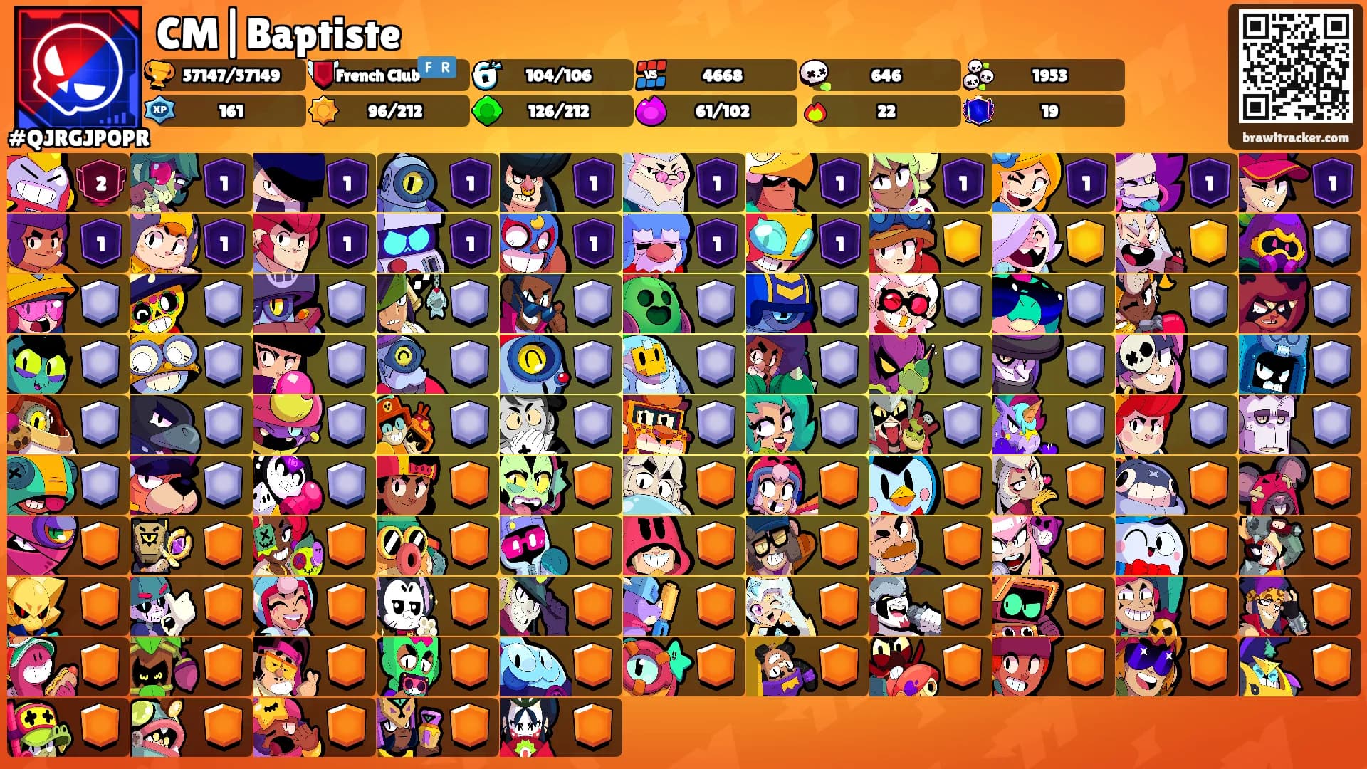 CM|Baptiste's Ranks