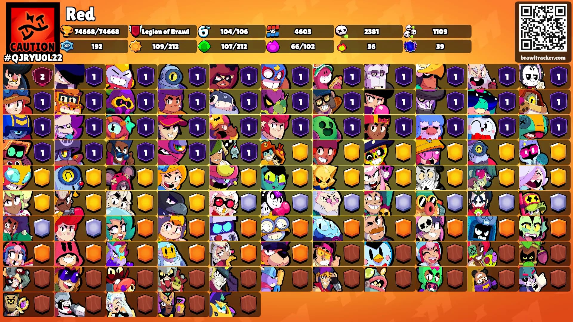 Red's Ranks