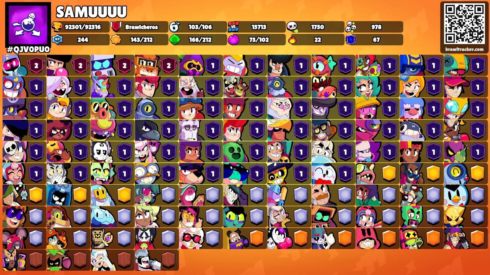 SAMUUUU's Ranks