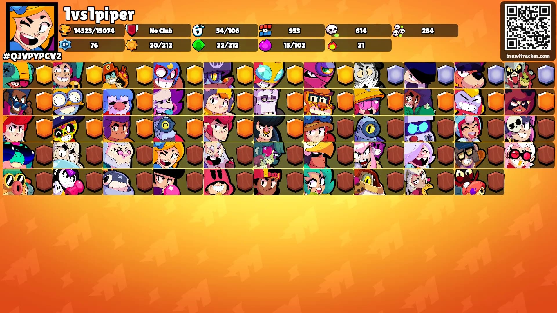 1vs1piper's Ranks