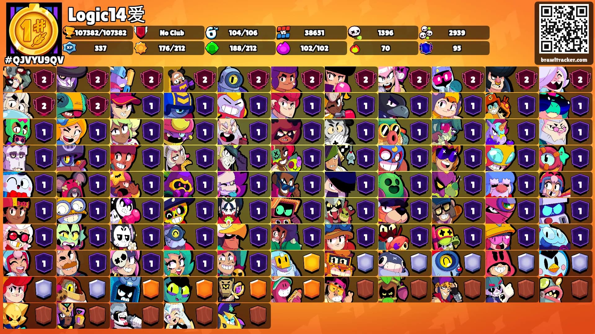 Logic14爱's Ranks