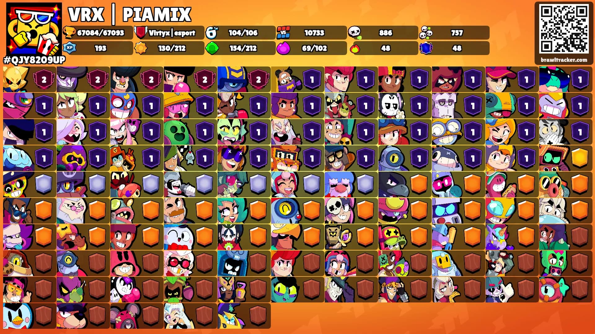 VRX | PIAMIX's Ranks