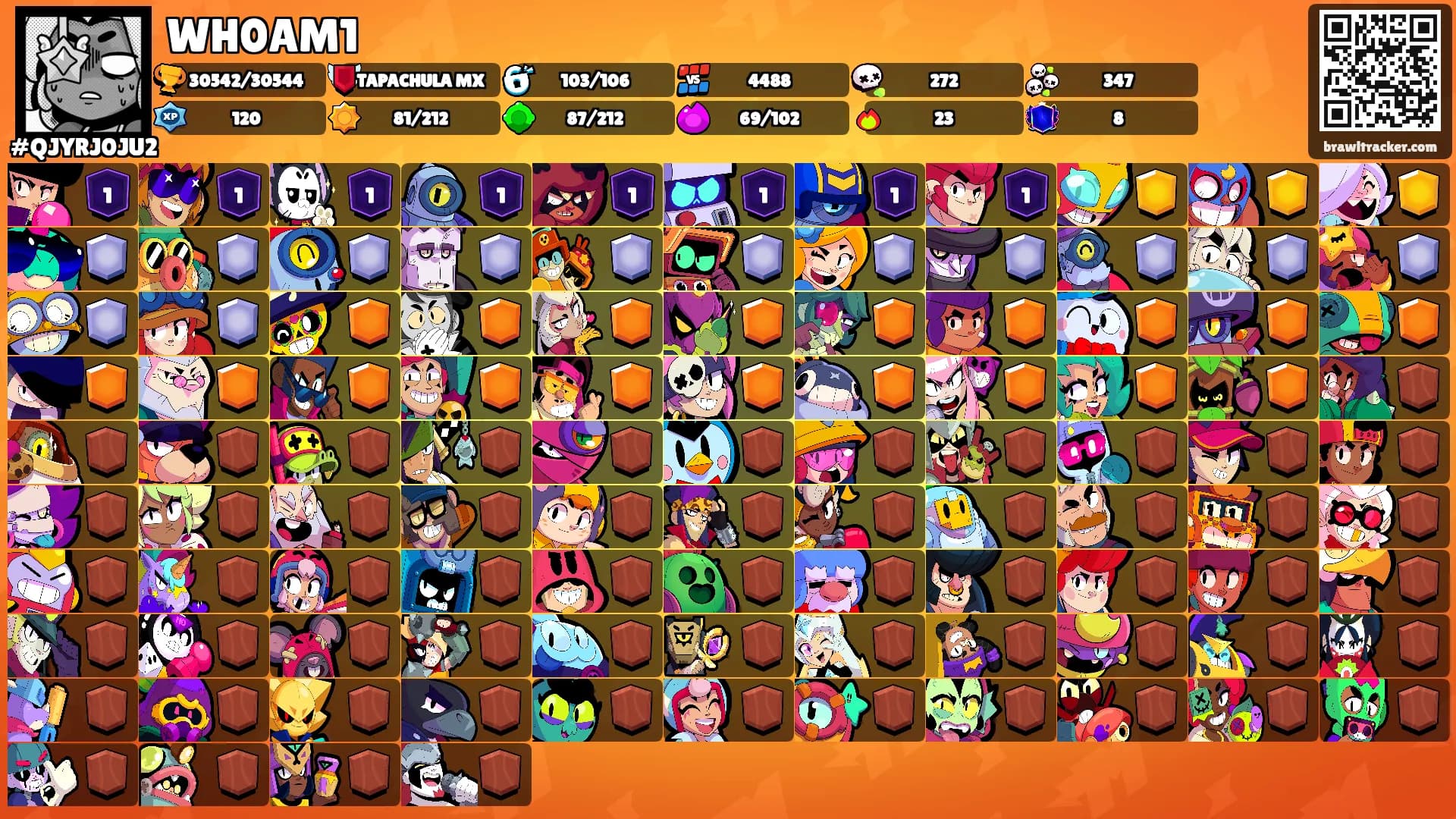 WH0AM1's Ranks