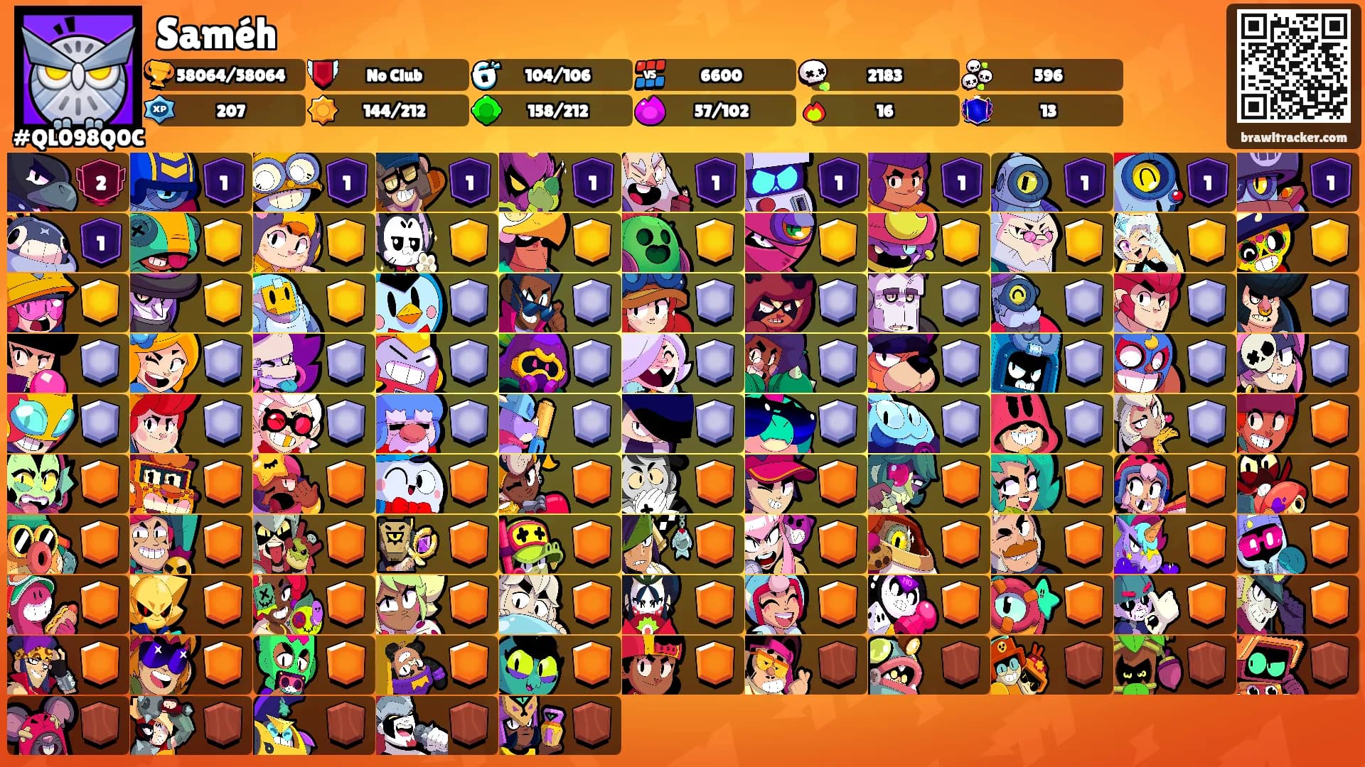 Saméh's Ranks