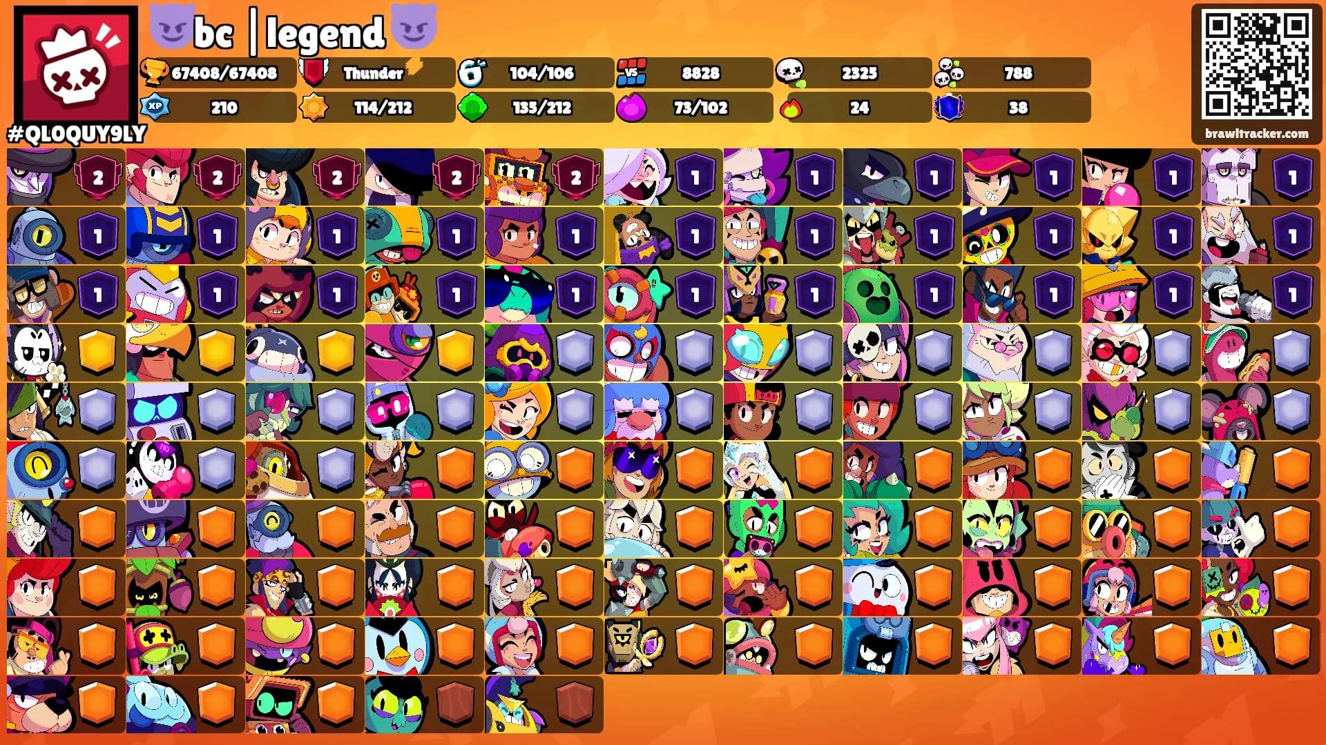 😈bc |legend 😈's Ranks