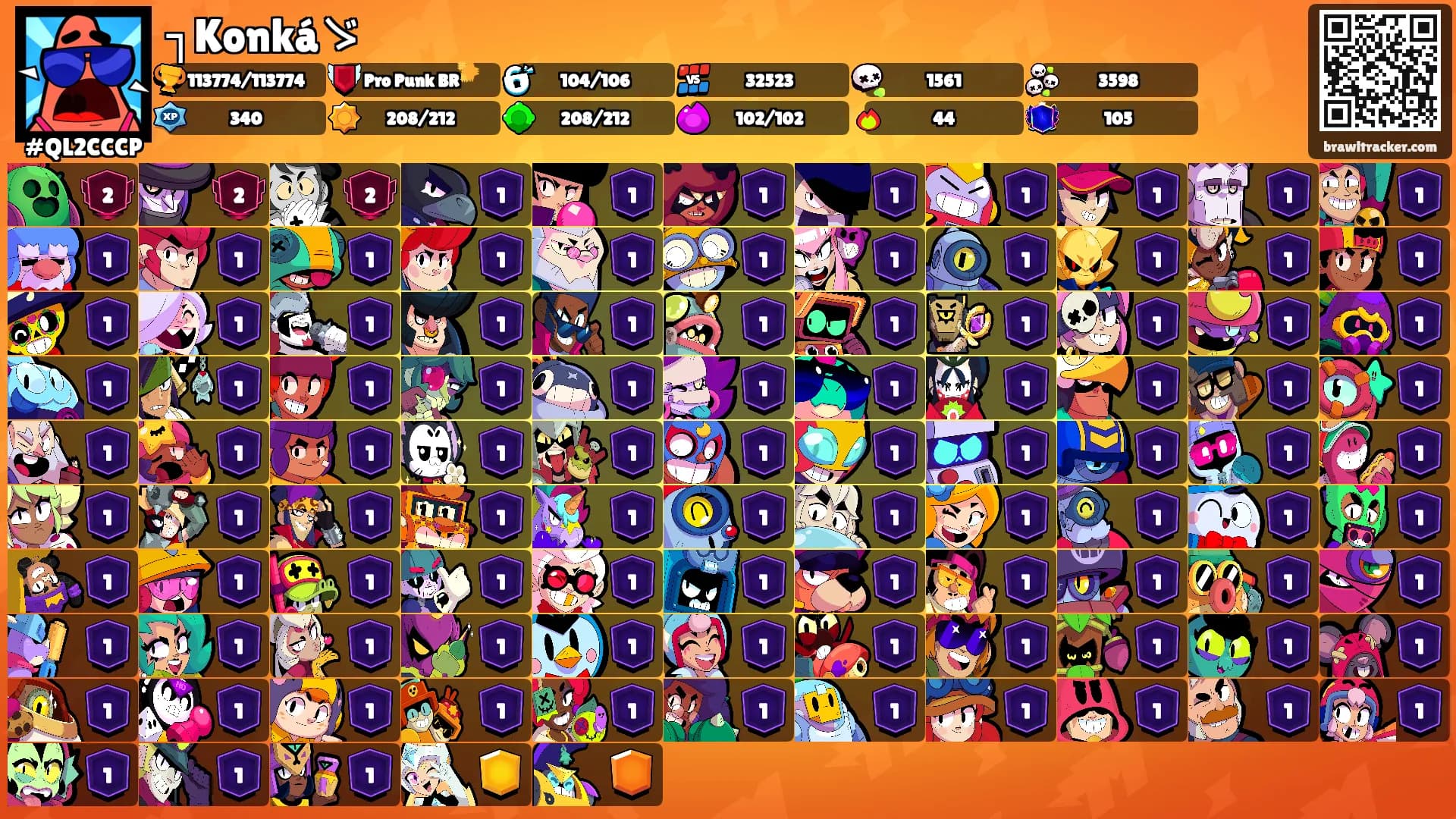 ┐Konkáゞ's Ranks