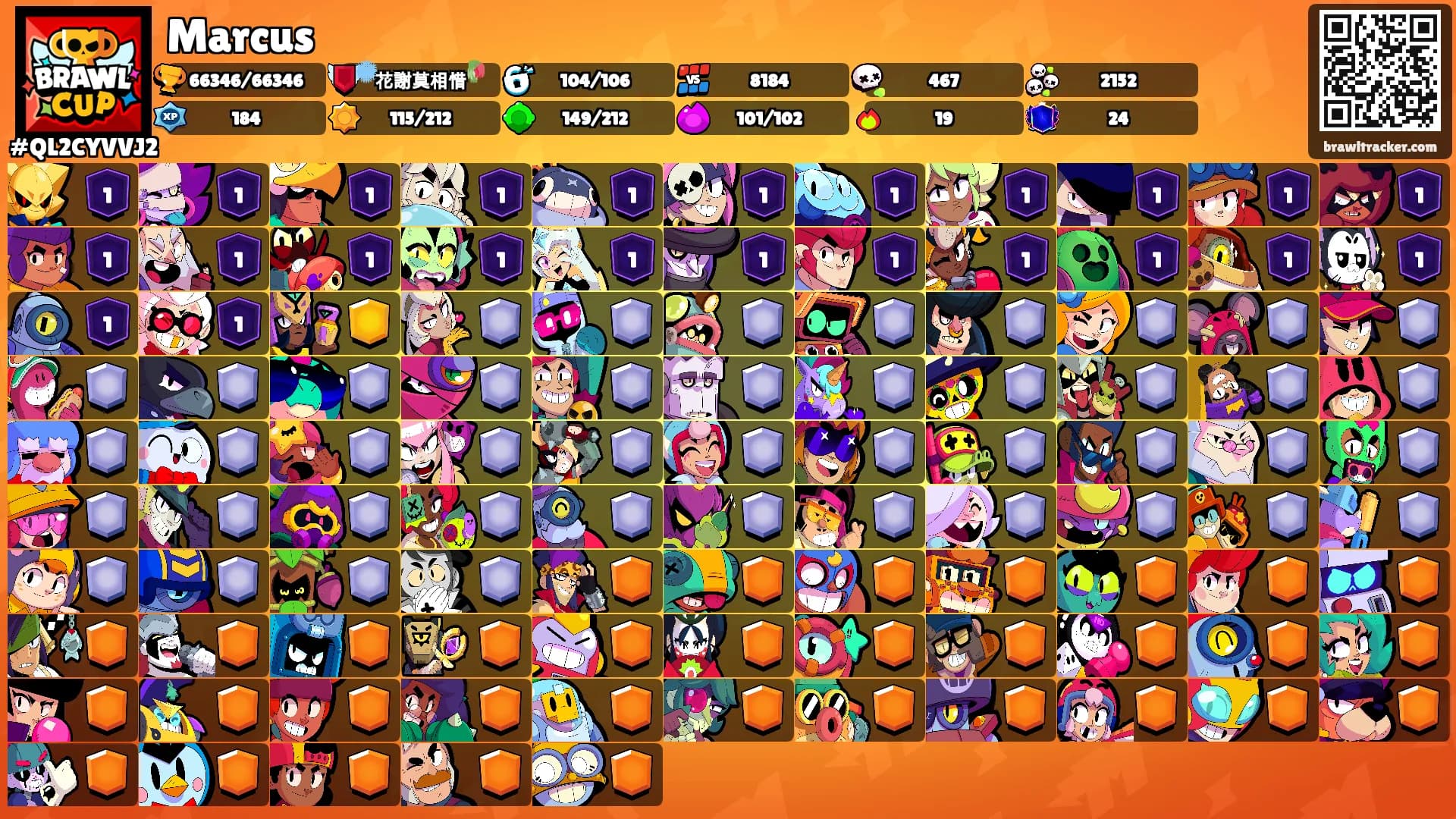 Marcus's Ranks