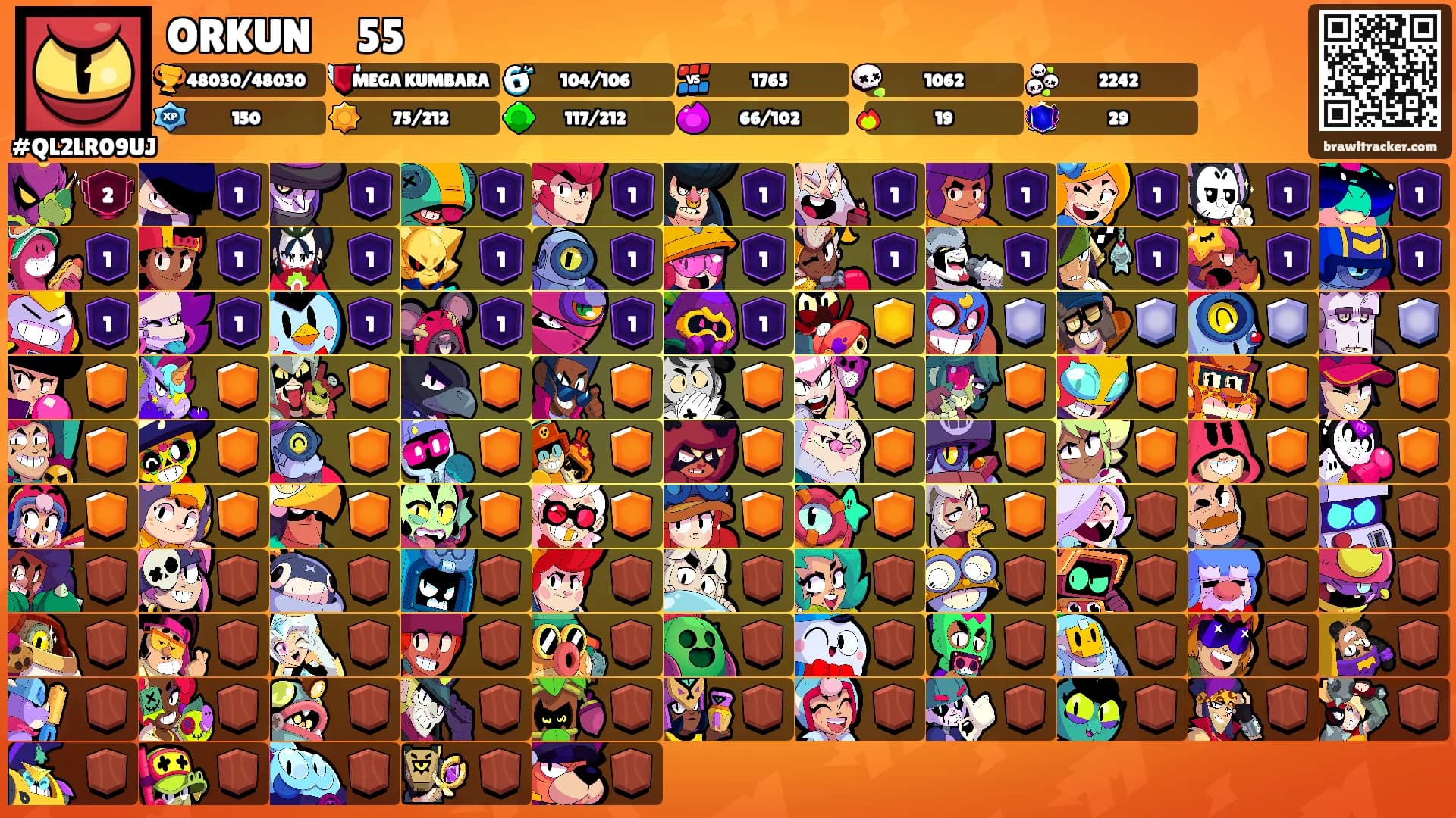 ORKUNㅤ55's Ranks