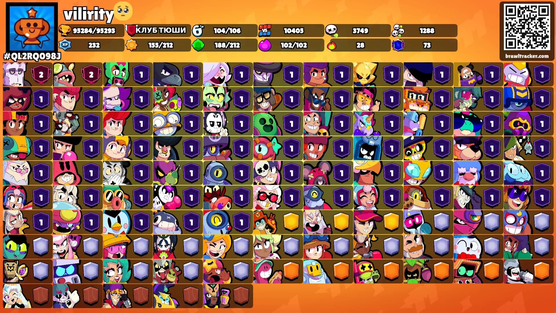 vilirity🥺's Ranks