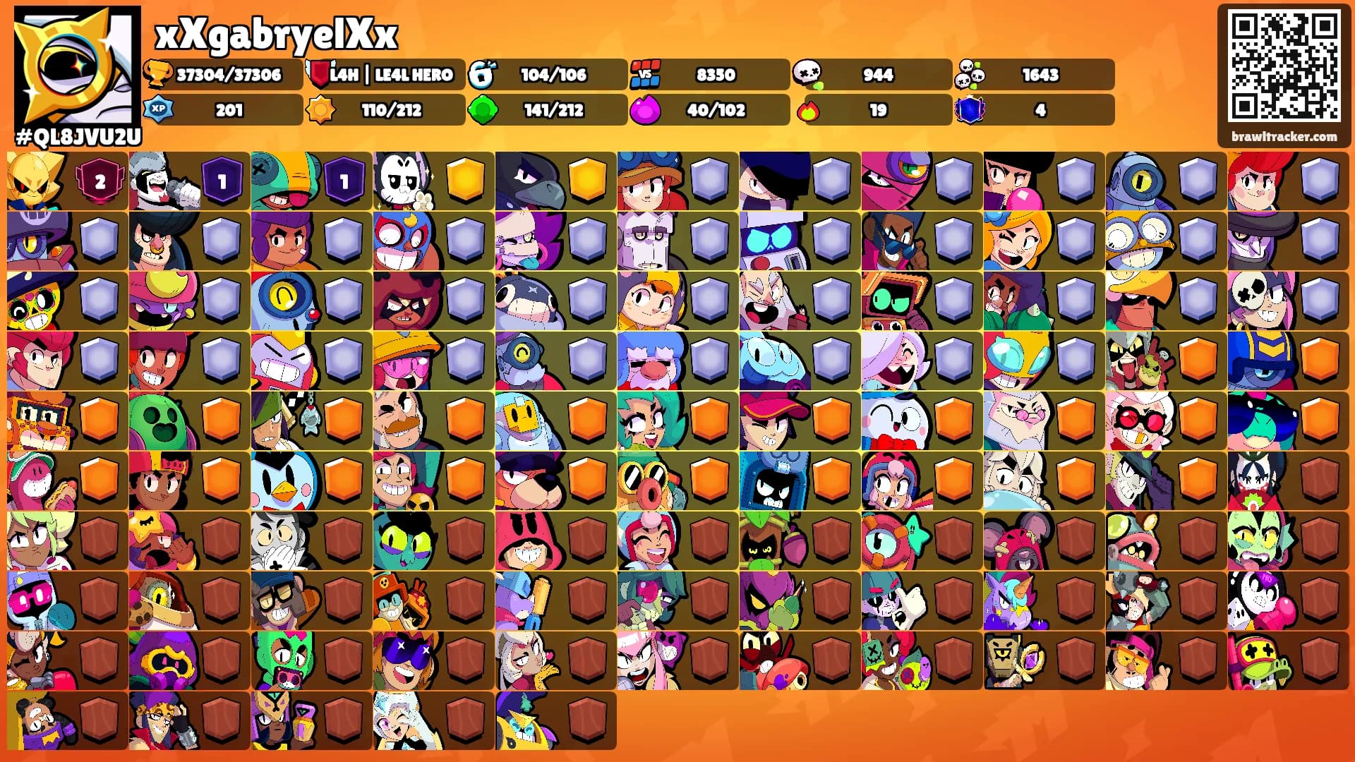 xXgabryelXx's Ranks