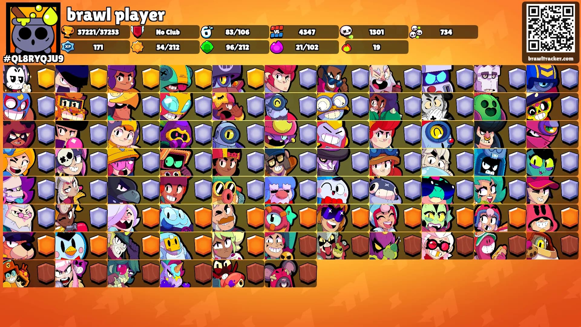 brawl player's Ranks