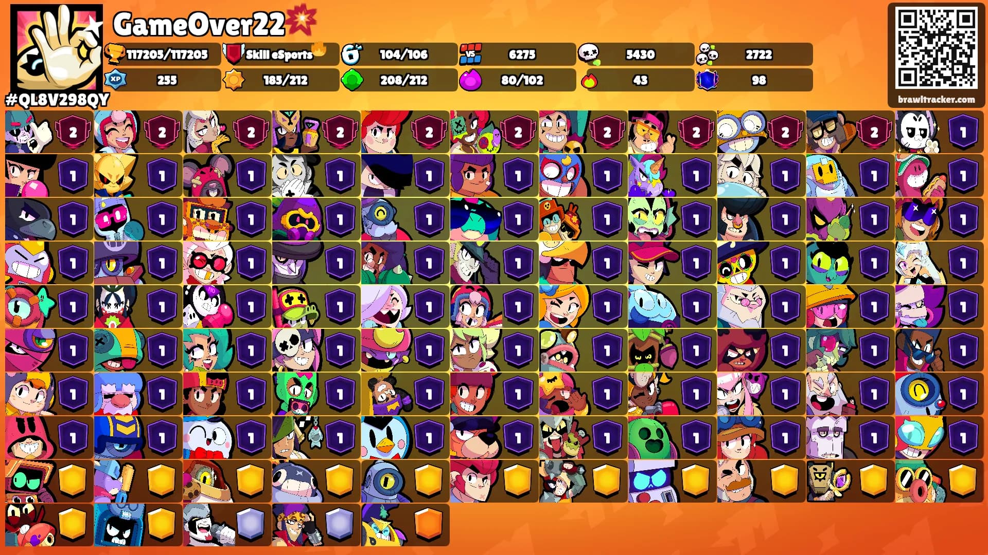 GameOver22💥's Ranks