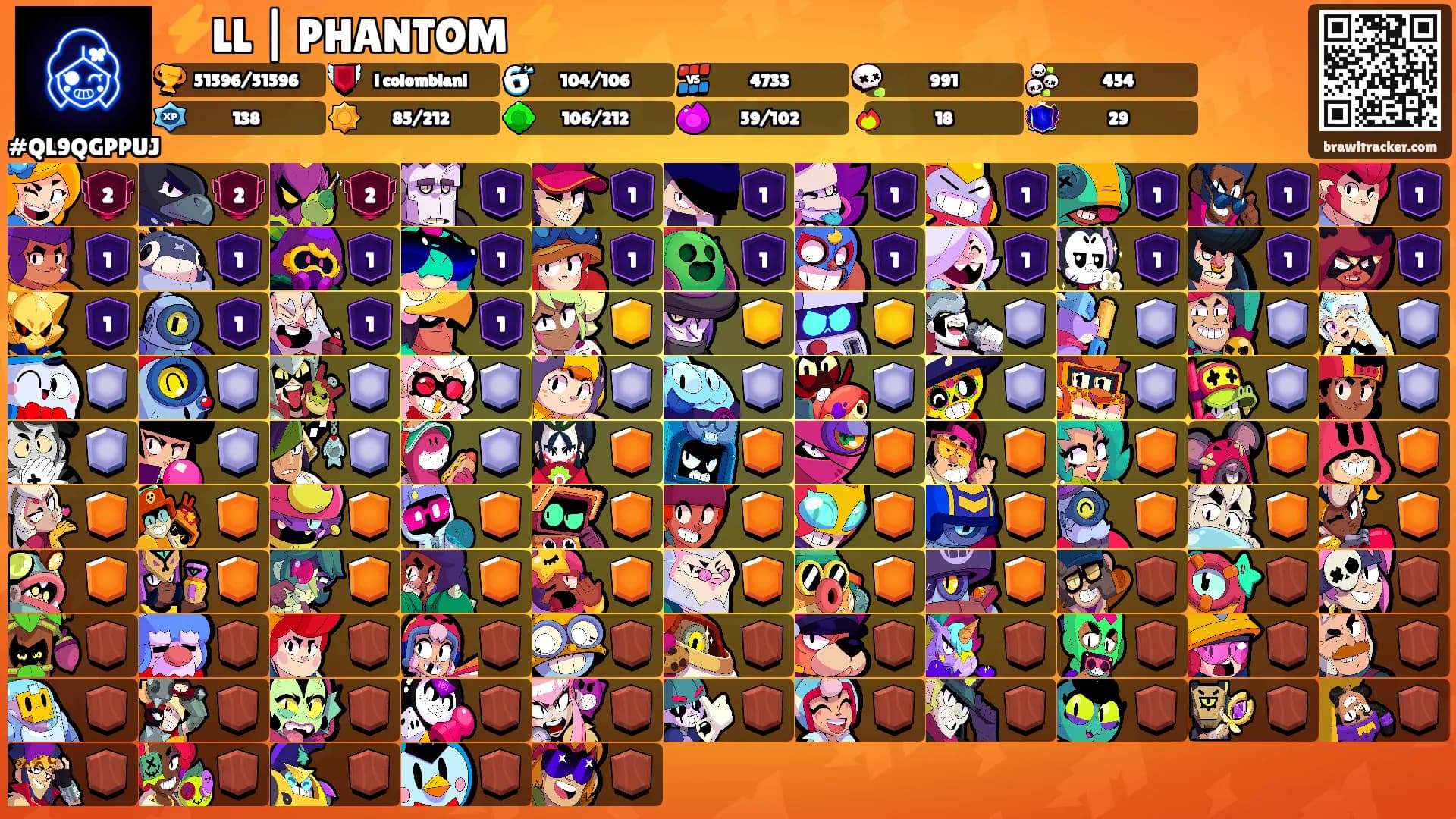 ⚡LL | PHANTOM ⚡'s Ranks