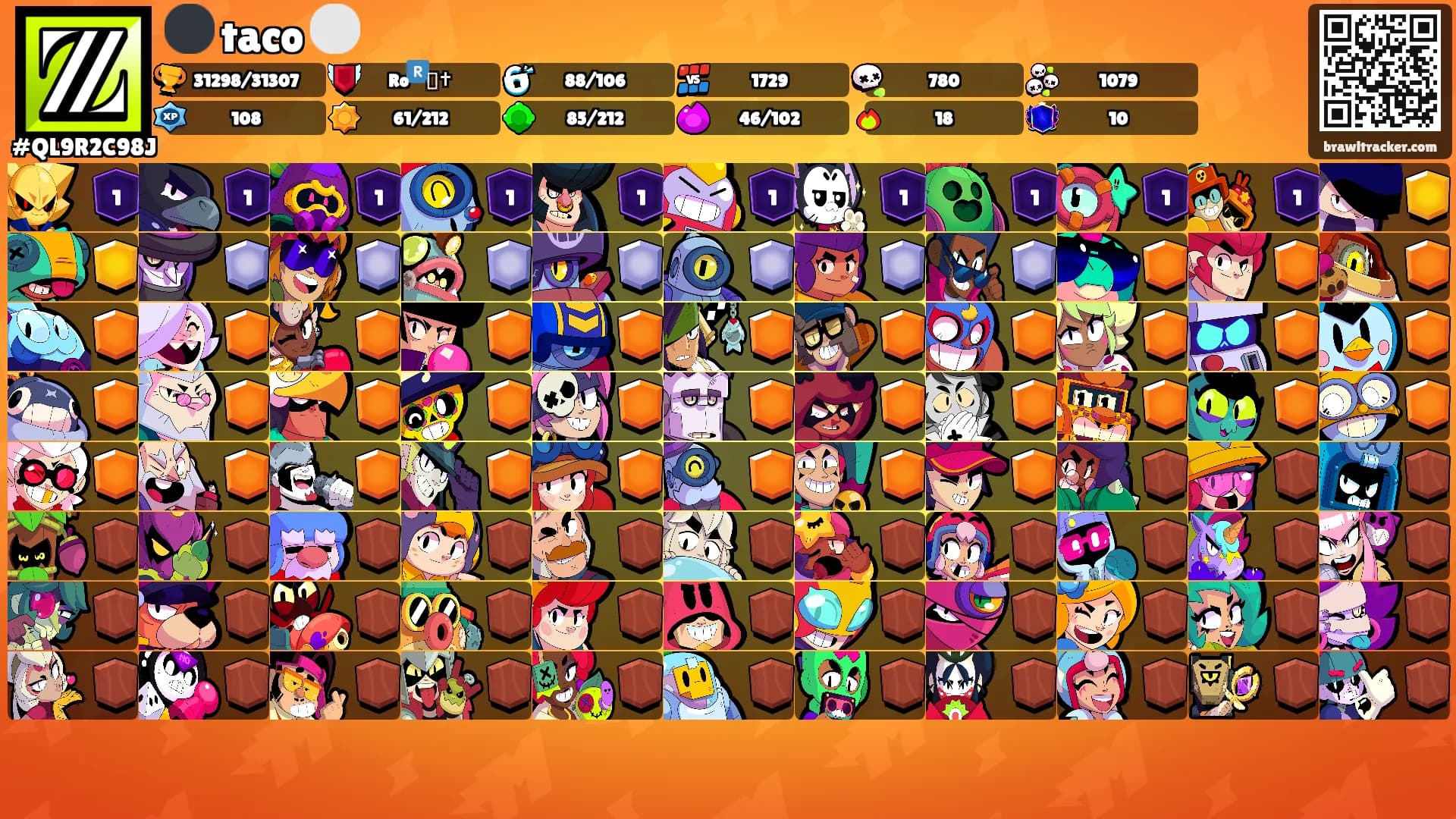 ⚫ taco ⚪'s Ranks