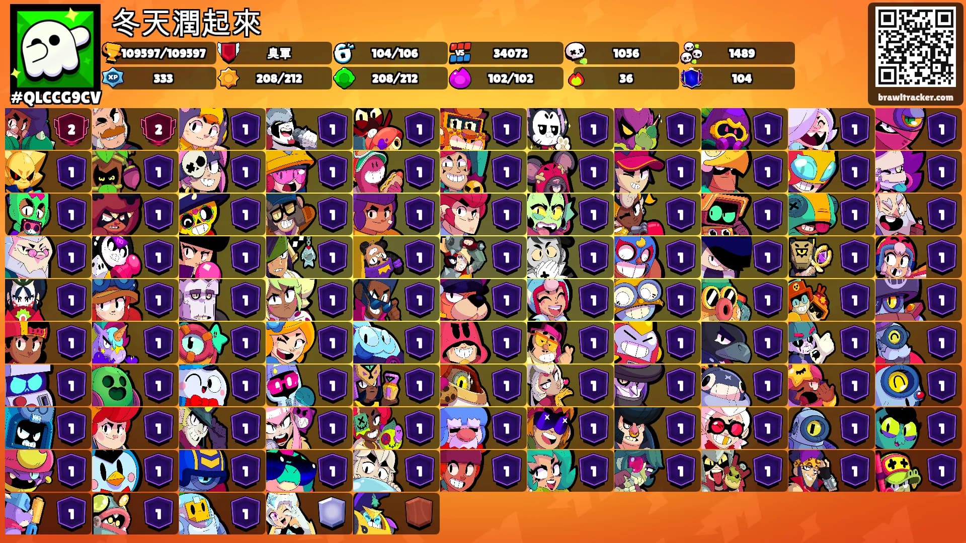 冬天潤起來's Ranks