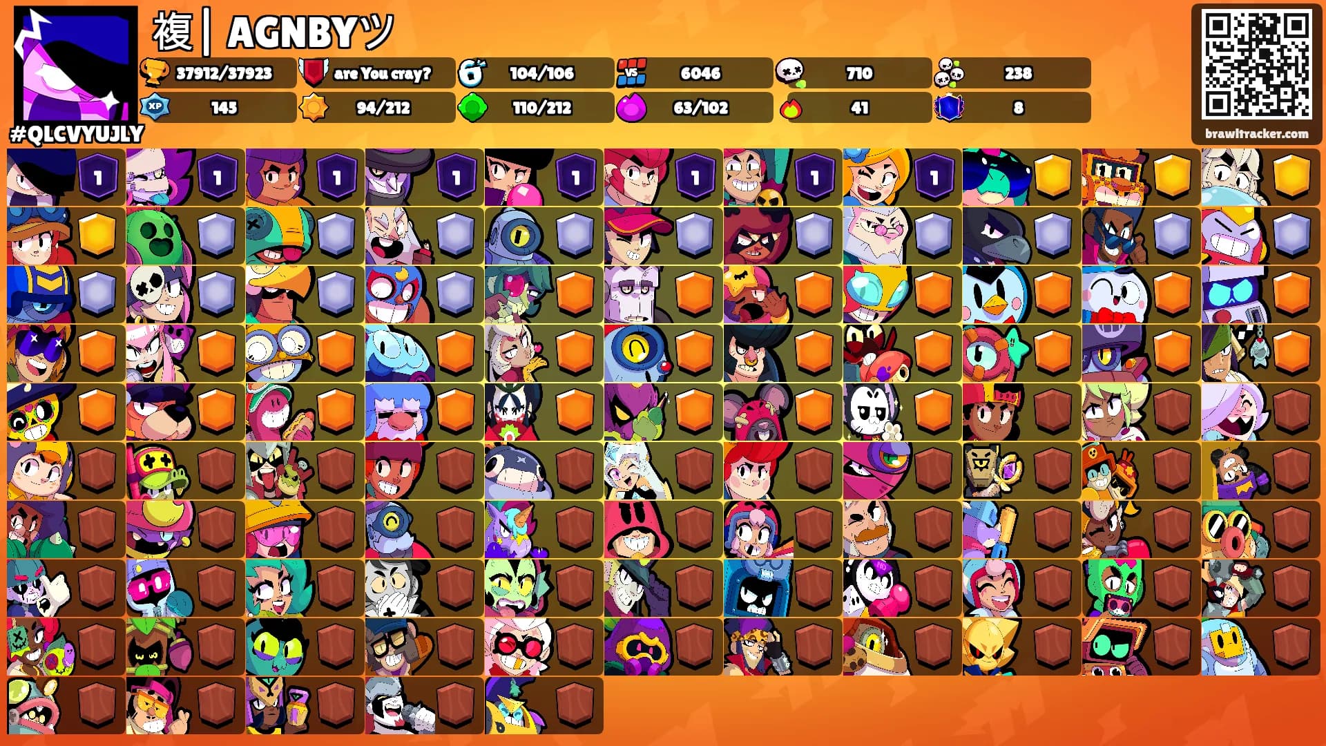 複| AGNBYツ's Ranks
