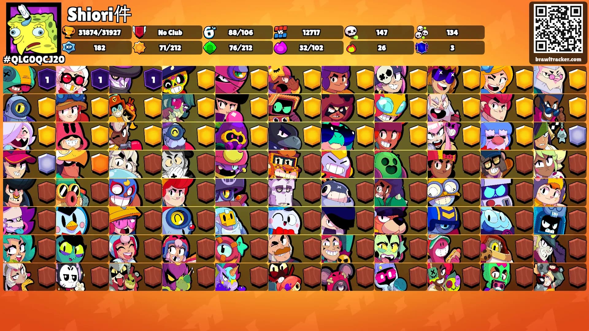 Shiori件's Ranks