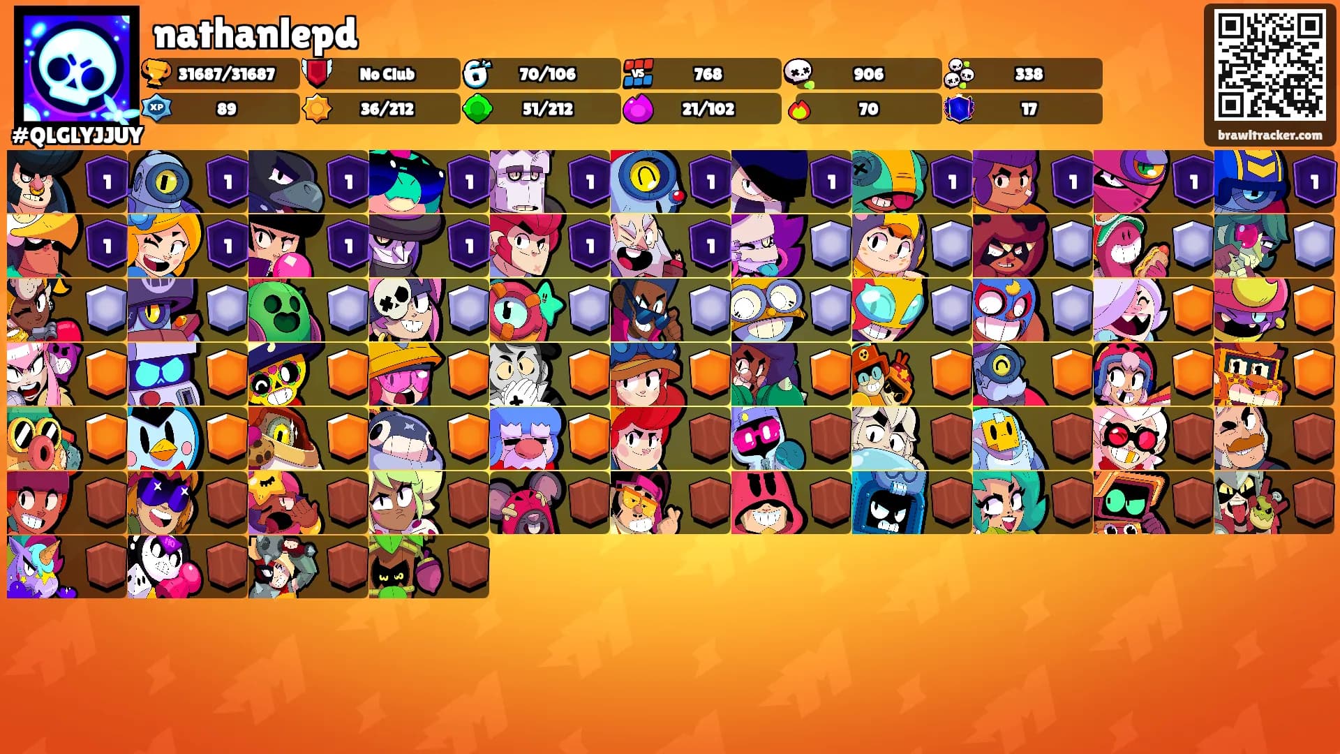 nathanlepd's Ranks
