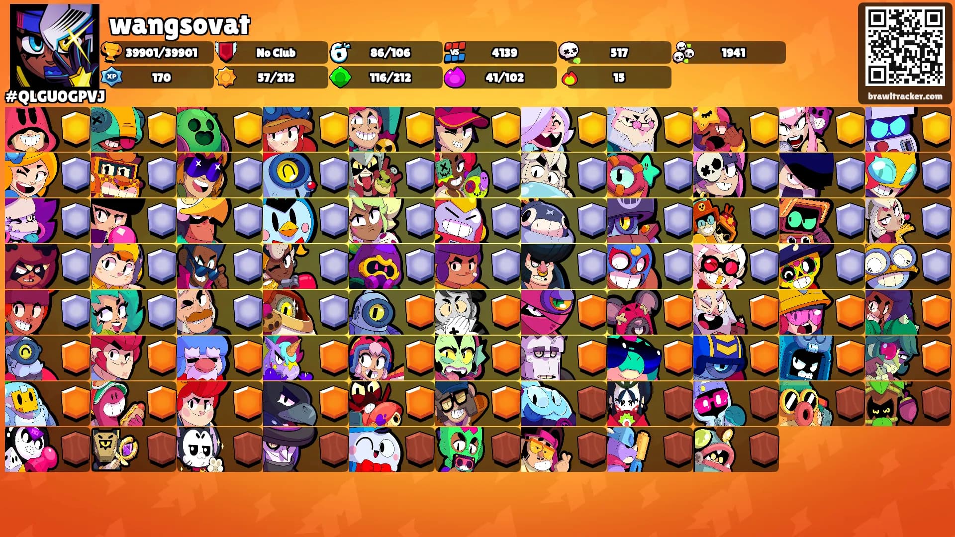 wangsovat's Ranks