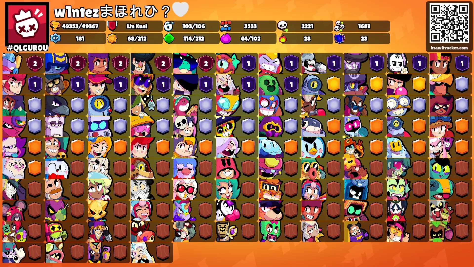 w1ntezまほれひ？🤍's Ranks