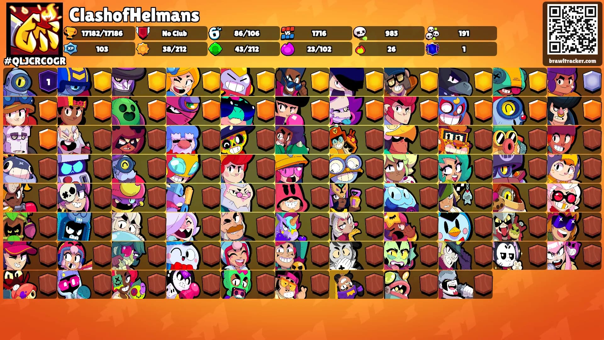 ClashofHelmans's Ranks