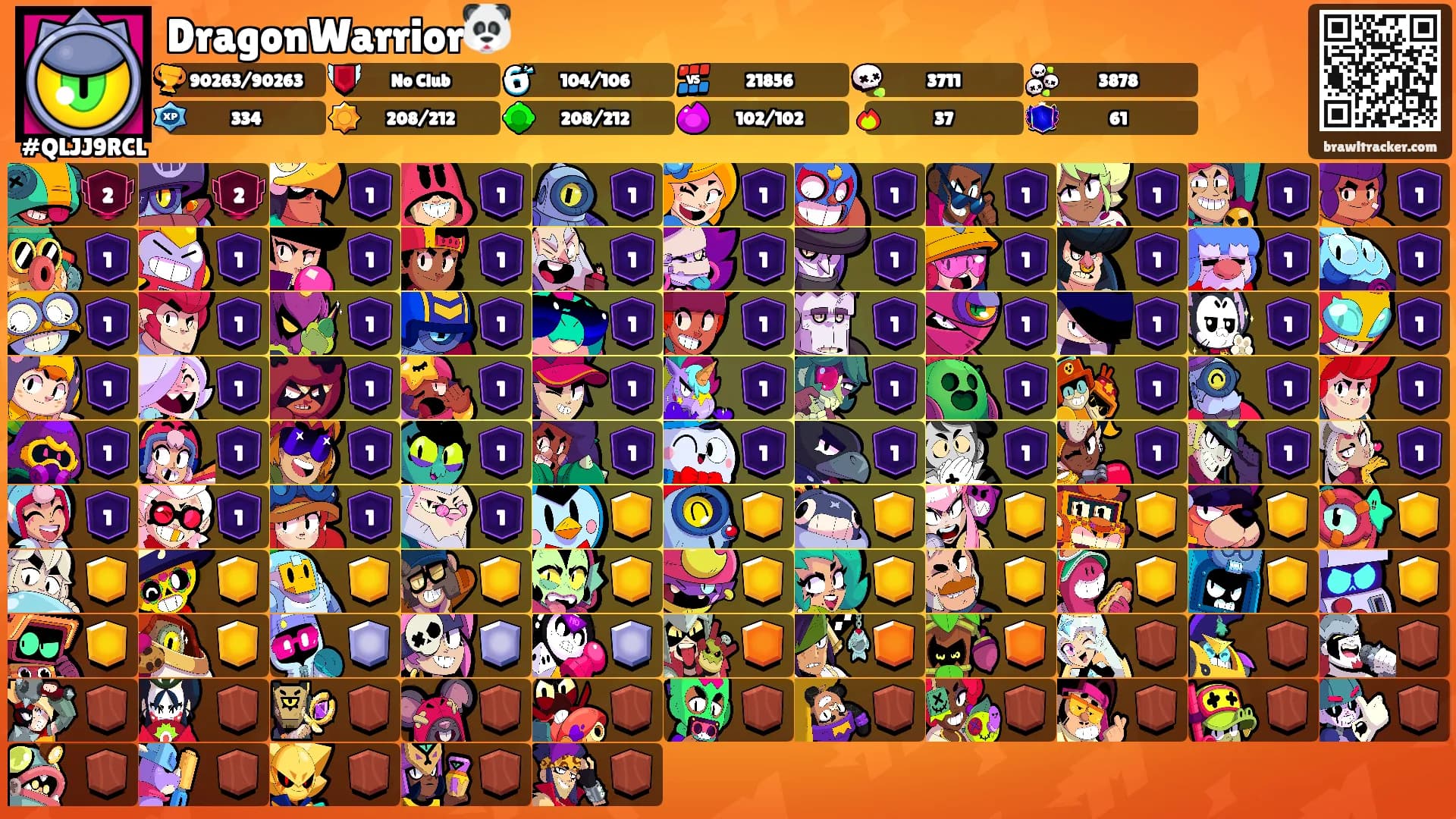 DragonWarrior🐼's Ranks