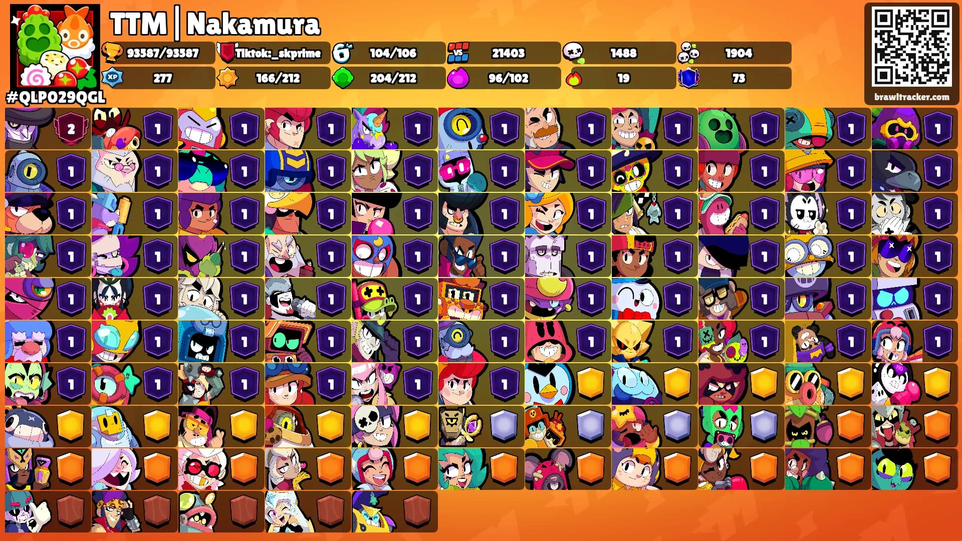 TTM|Nakamura's Ranks