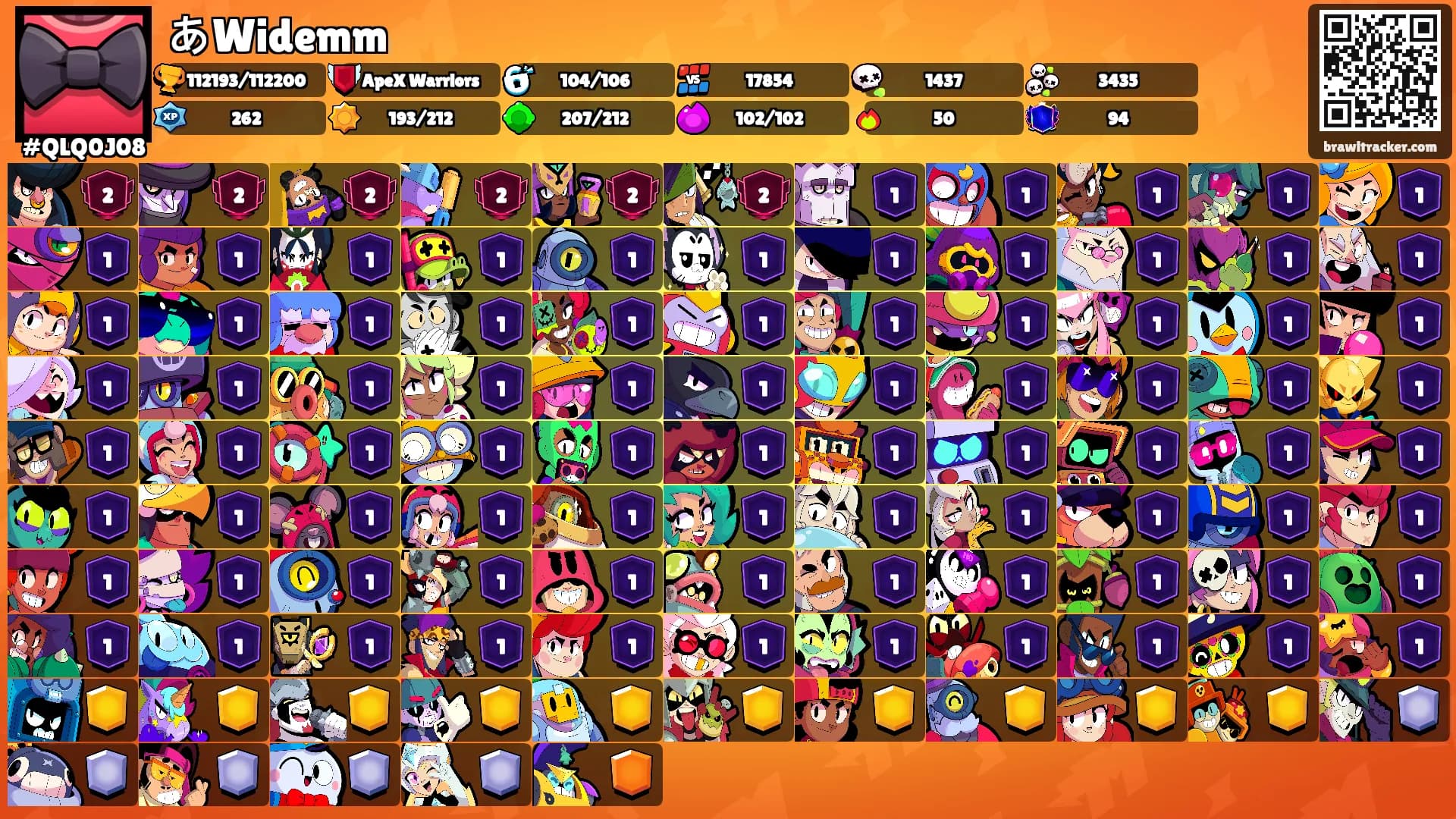 あWidemm's Ranks