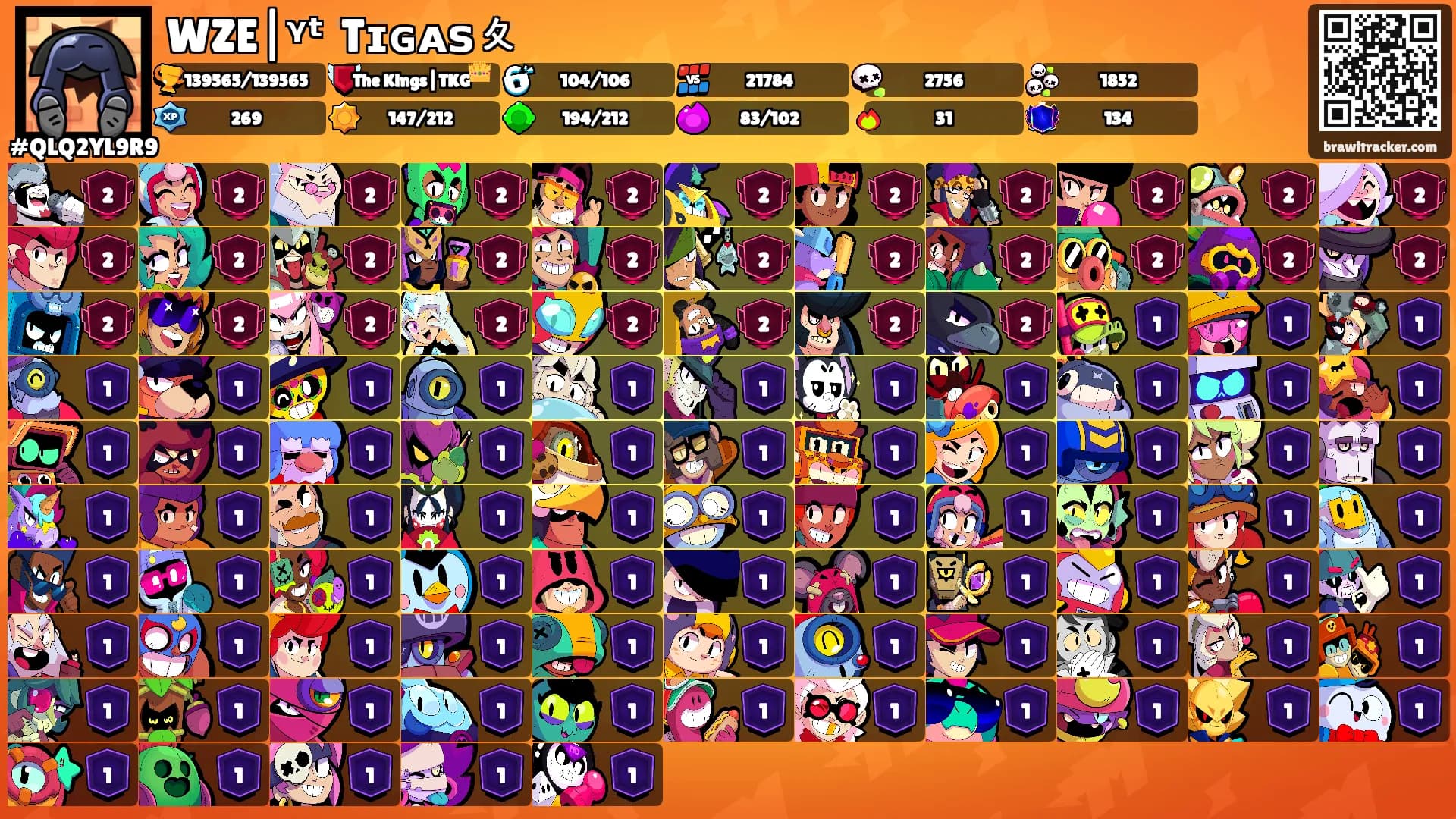 WZE|ᵞᵗ ᭄Tɪɢᴀꜱ〩's Ranks