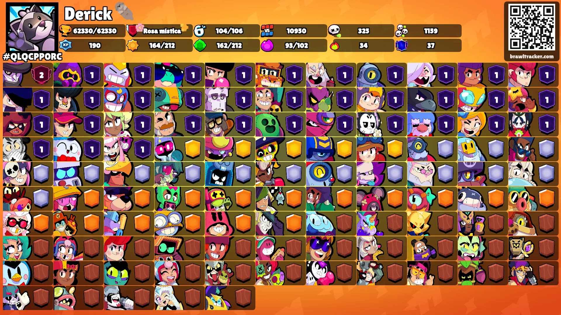 Derick 🦦's Ranks