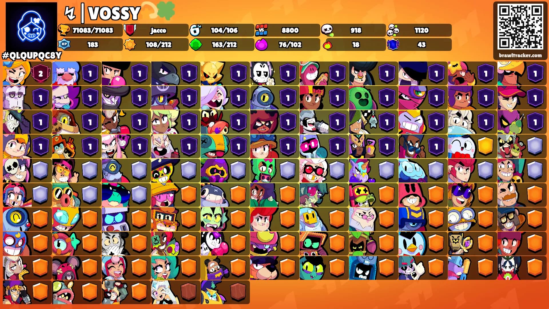 ↯|VOSSY💫🍀's Ranks