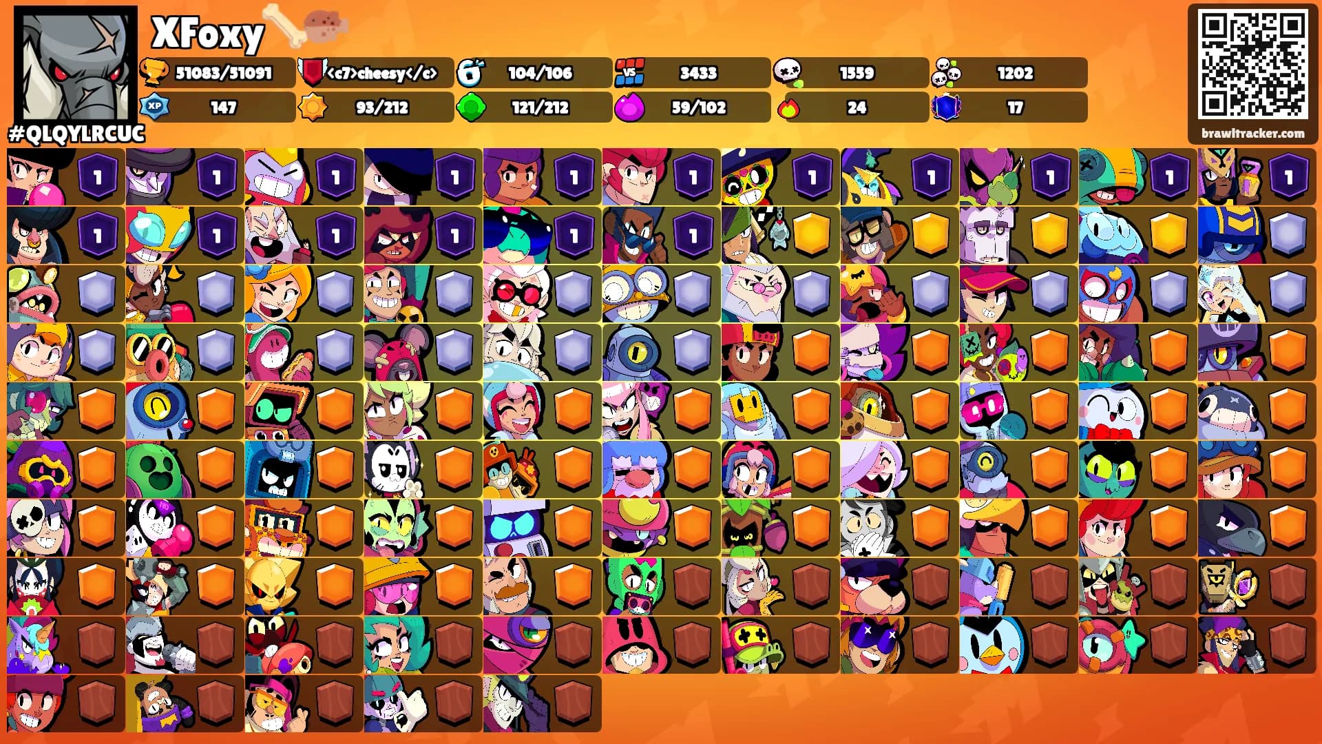 XFoxy🦴🐡's Ranks