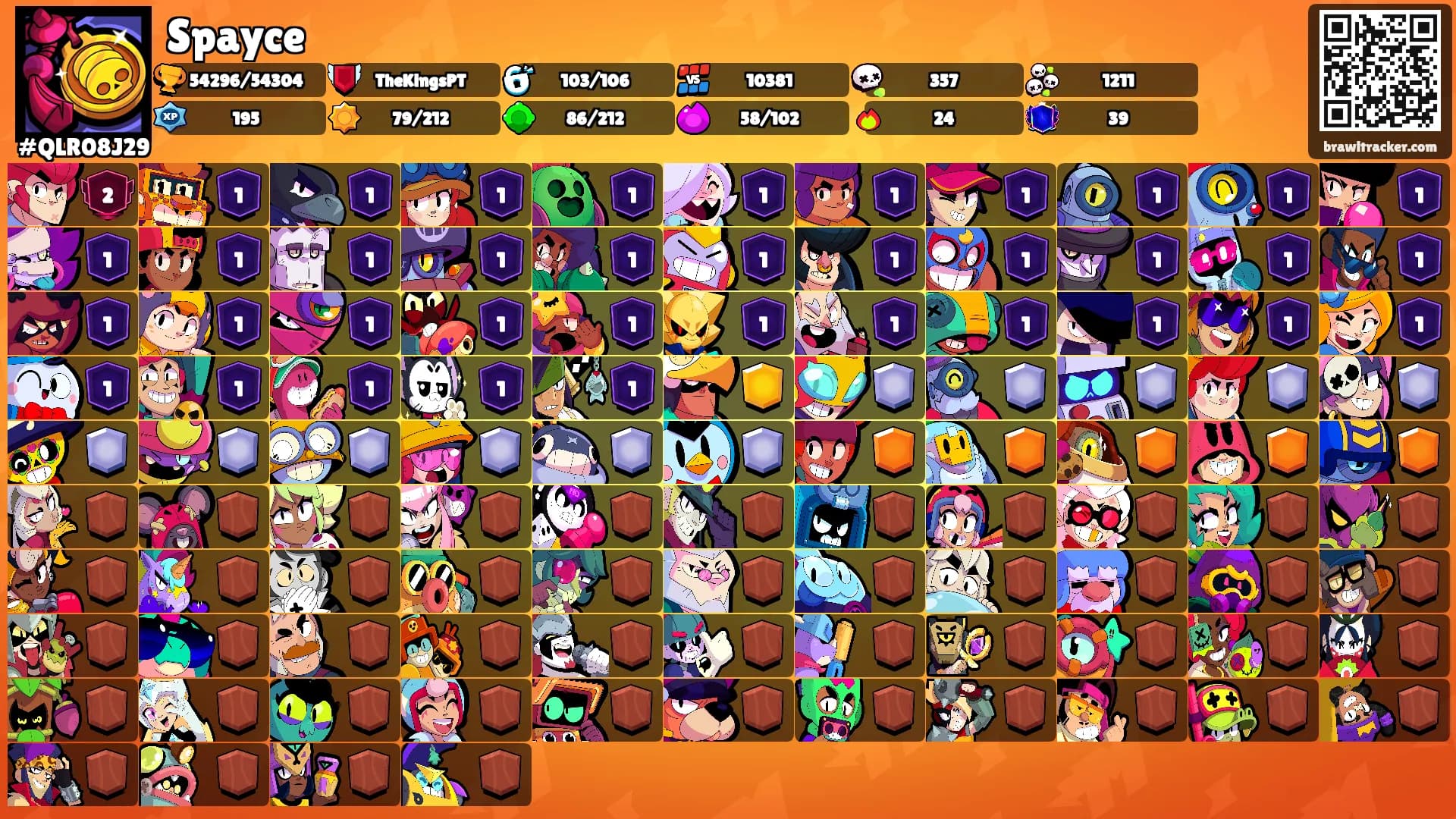 Spayce's Ranks