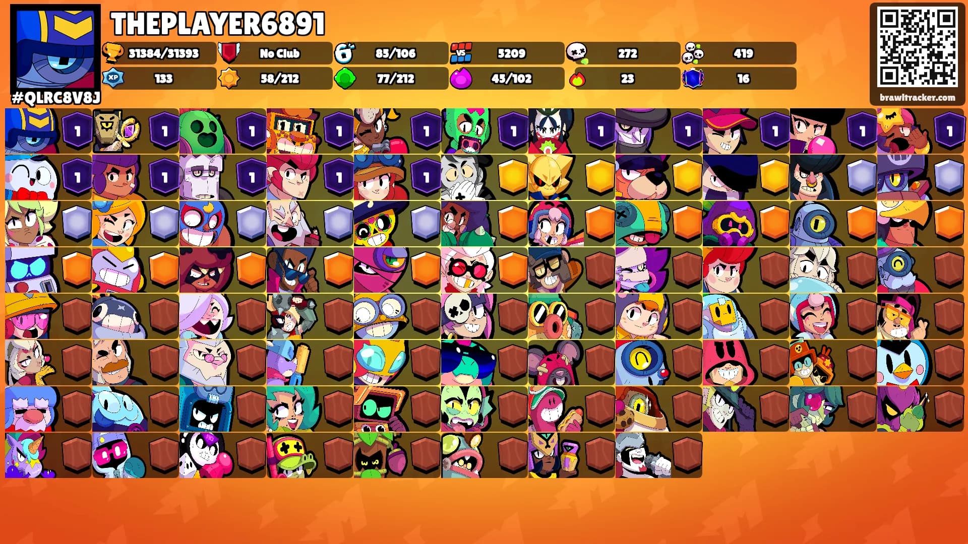 THEPLAYER6891's Ranks