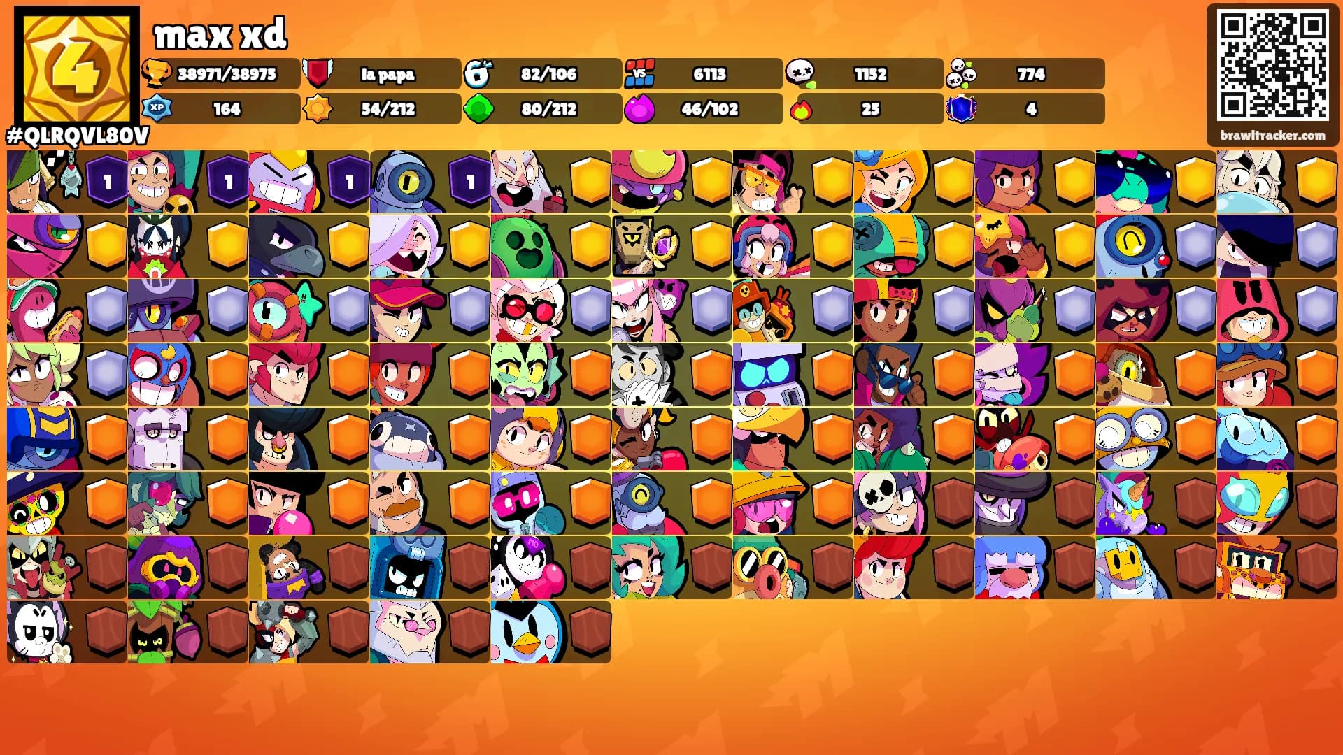 max xd's Ranks