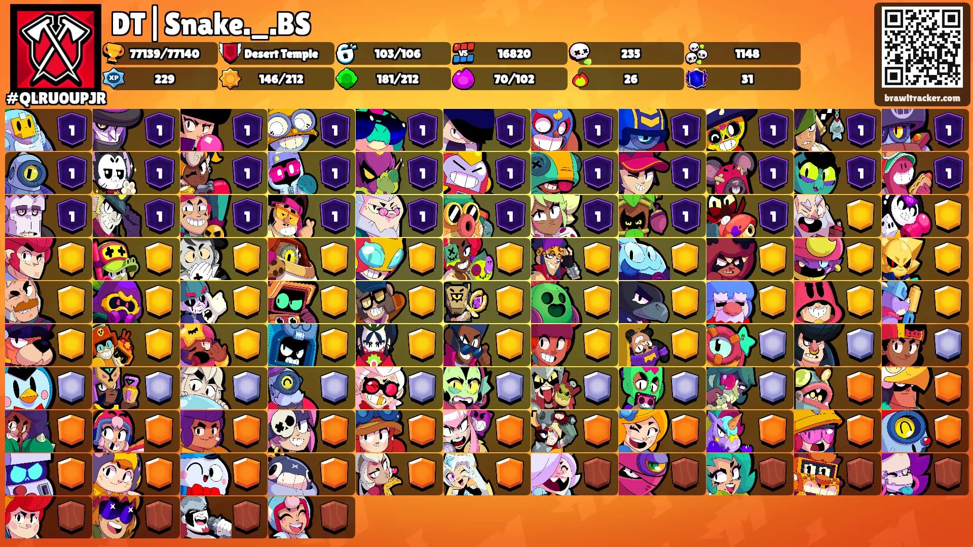 DT|Snake._.BS's Ranks