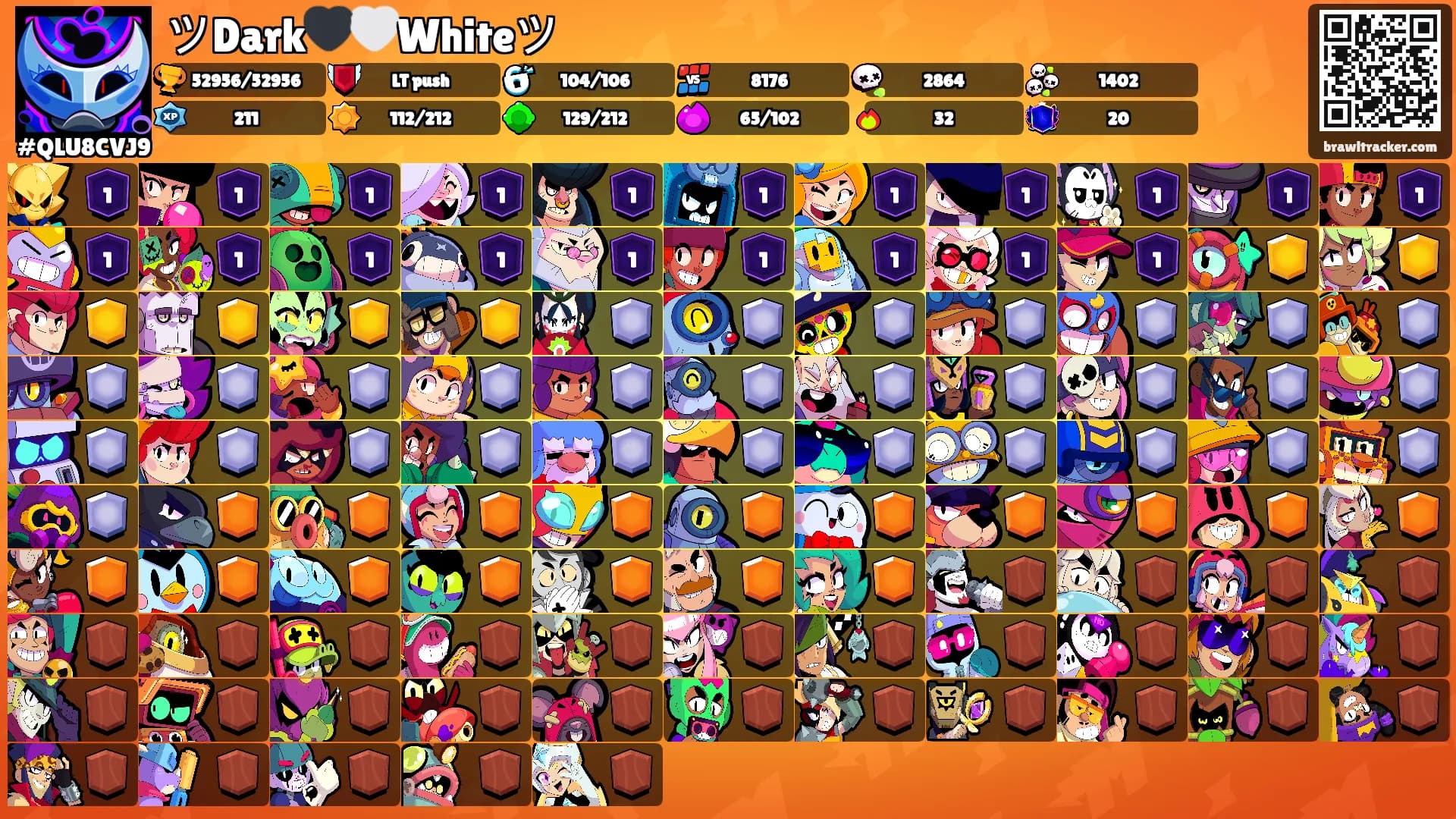 ツDark🖤🤍Whiteツ's Ranks
