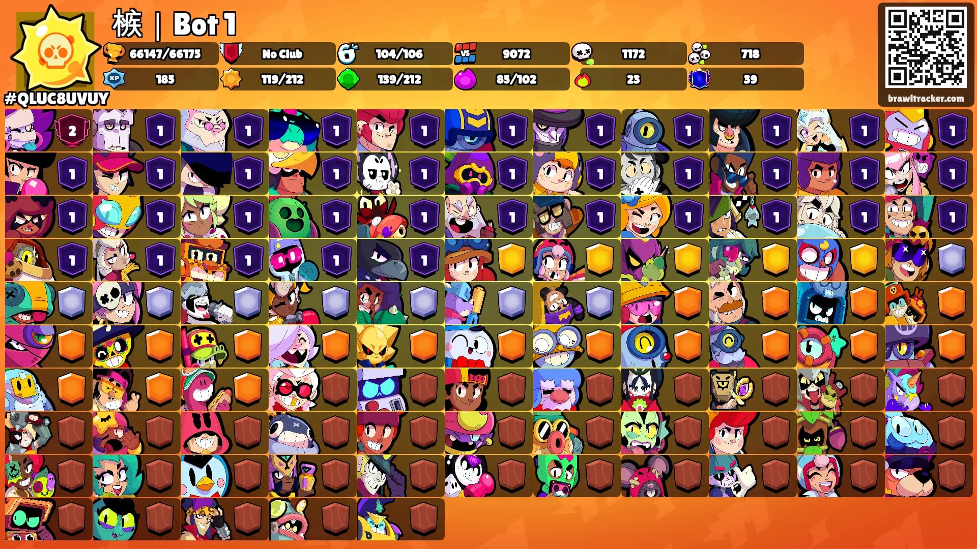 槉｜Bot 1's Ranks
