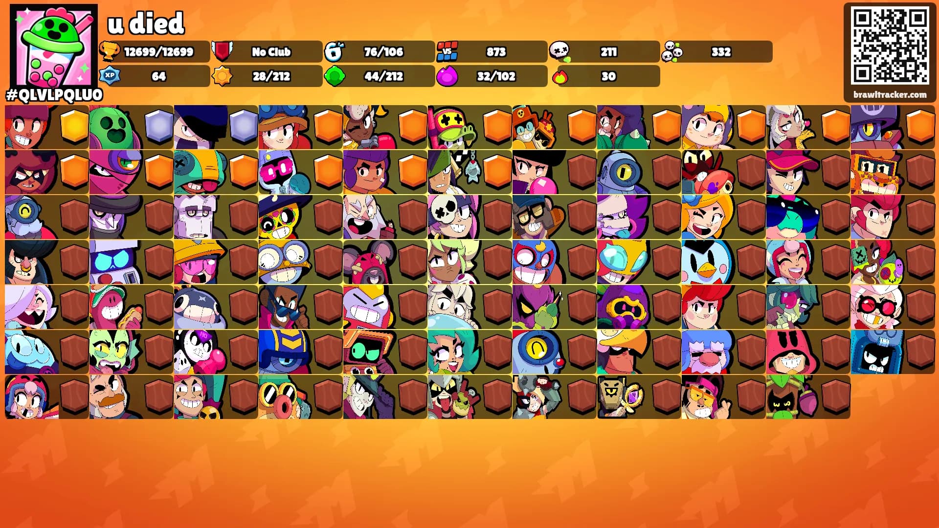 u died's Ranks