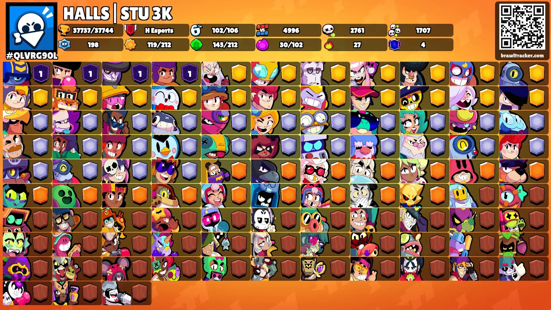 HALLS|STU 3K's Ranks