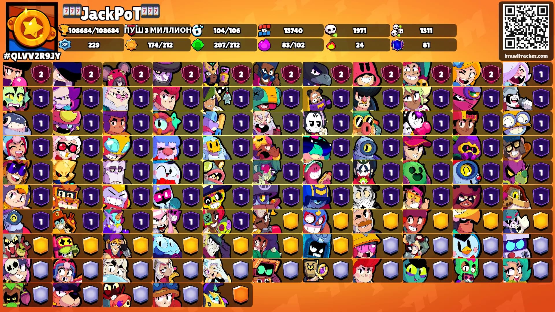 🎰JackPoT🎰's Ranks