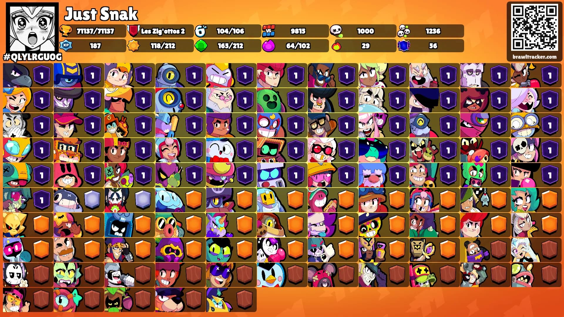Just Snak's Ranks