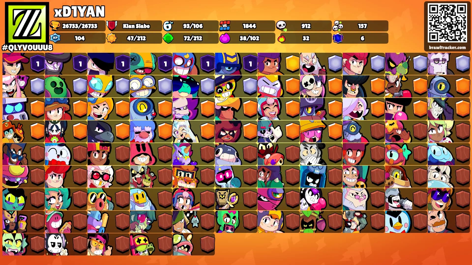 xD1YAN's Ranks