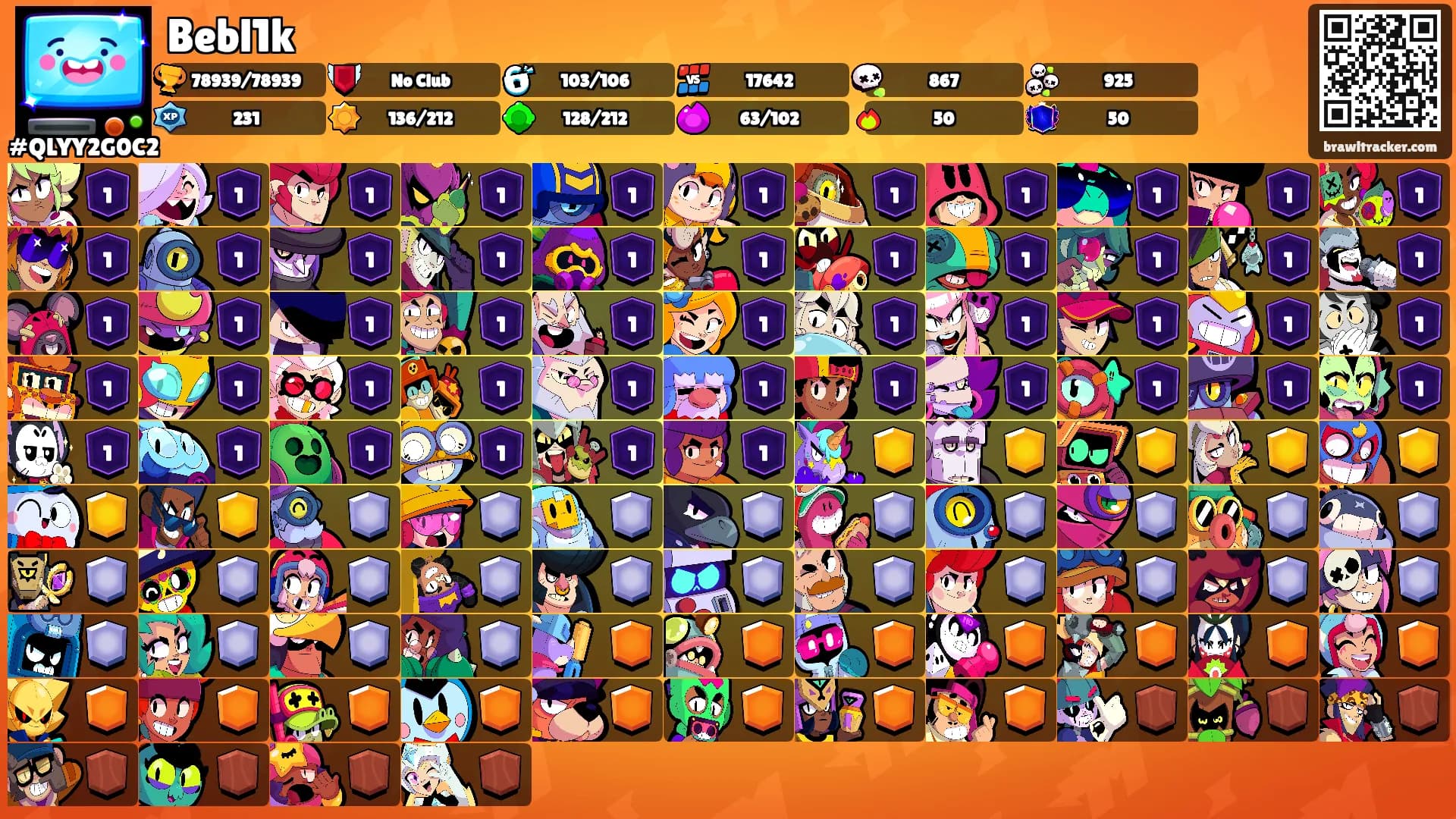 Bebl1k's Ranks