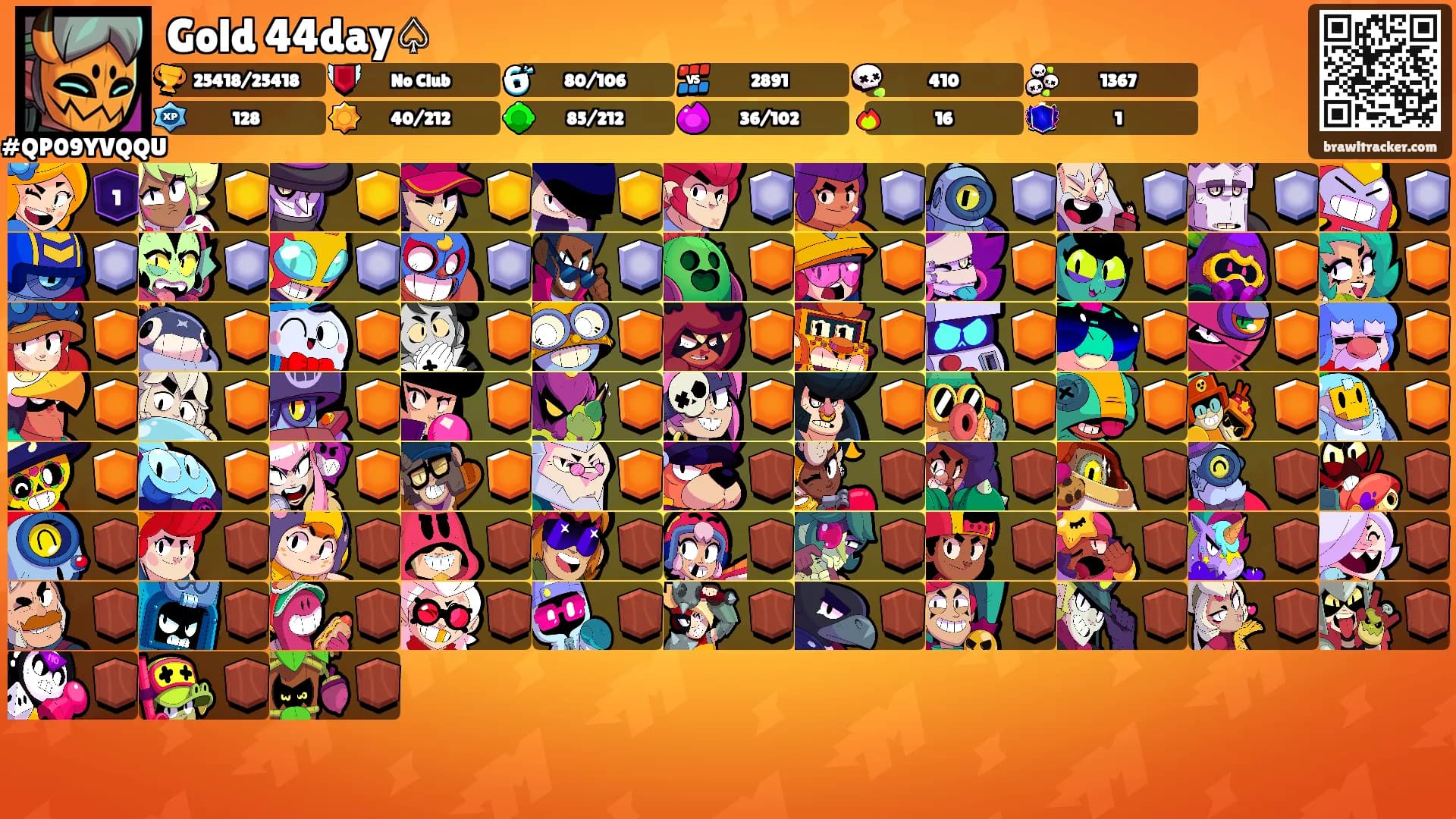 Gold 44day♤'s Ranks