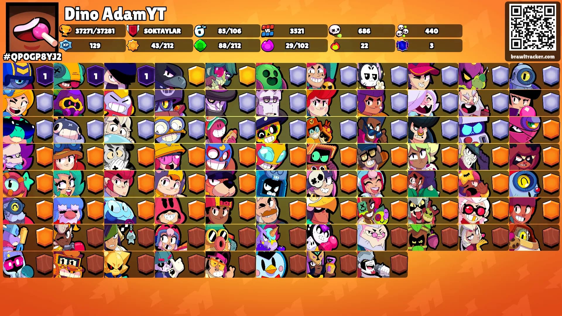 Dino AdamYT's Ranks