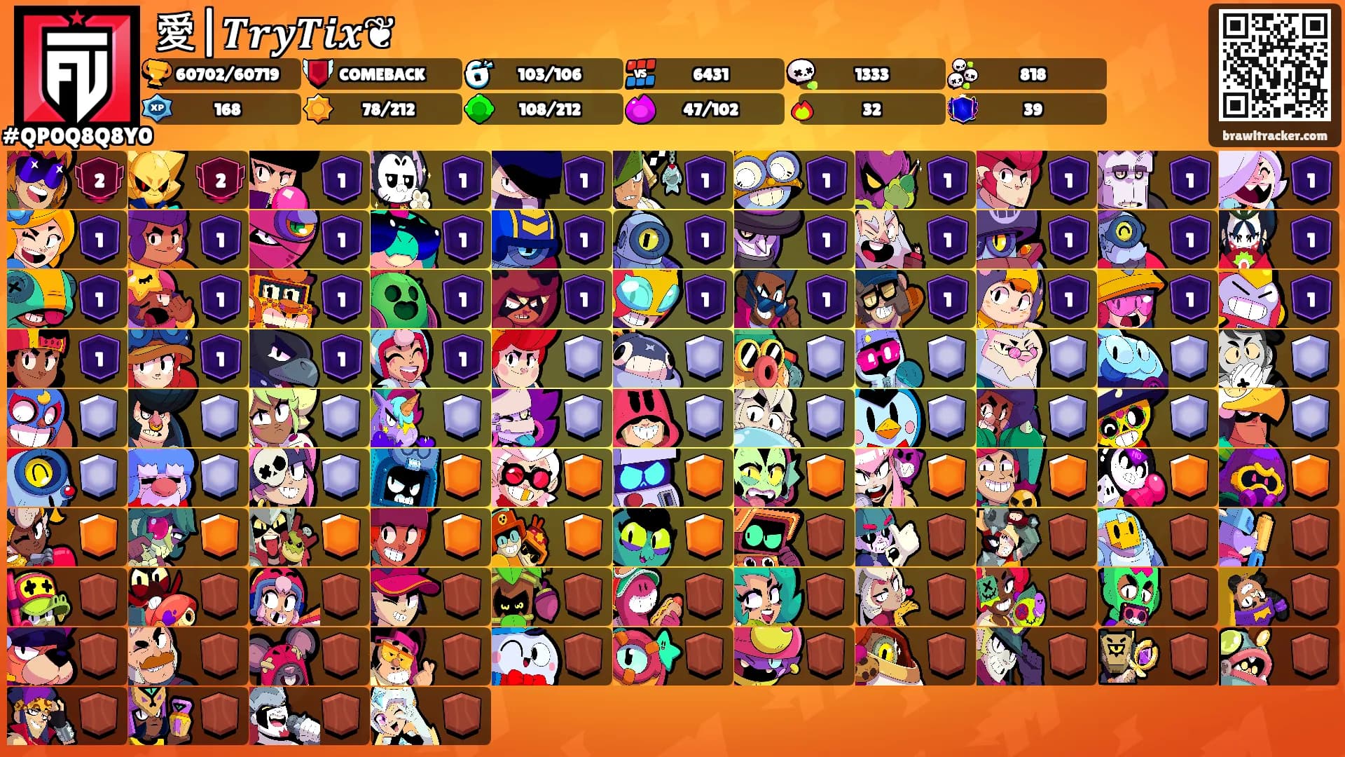 愛|𝑻𝒓𝒚𝑻𝒊𝒙❦'s Ranks