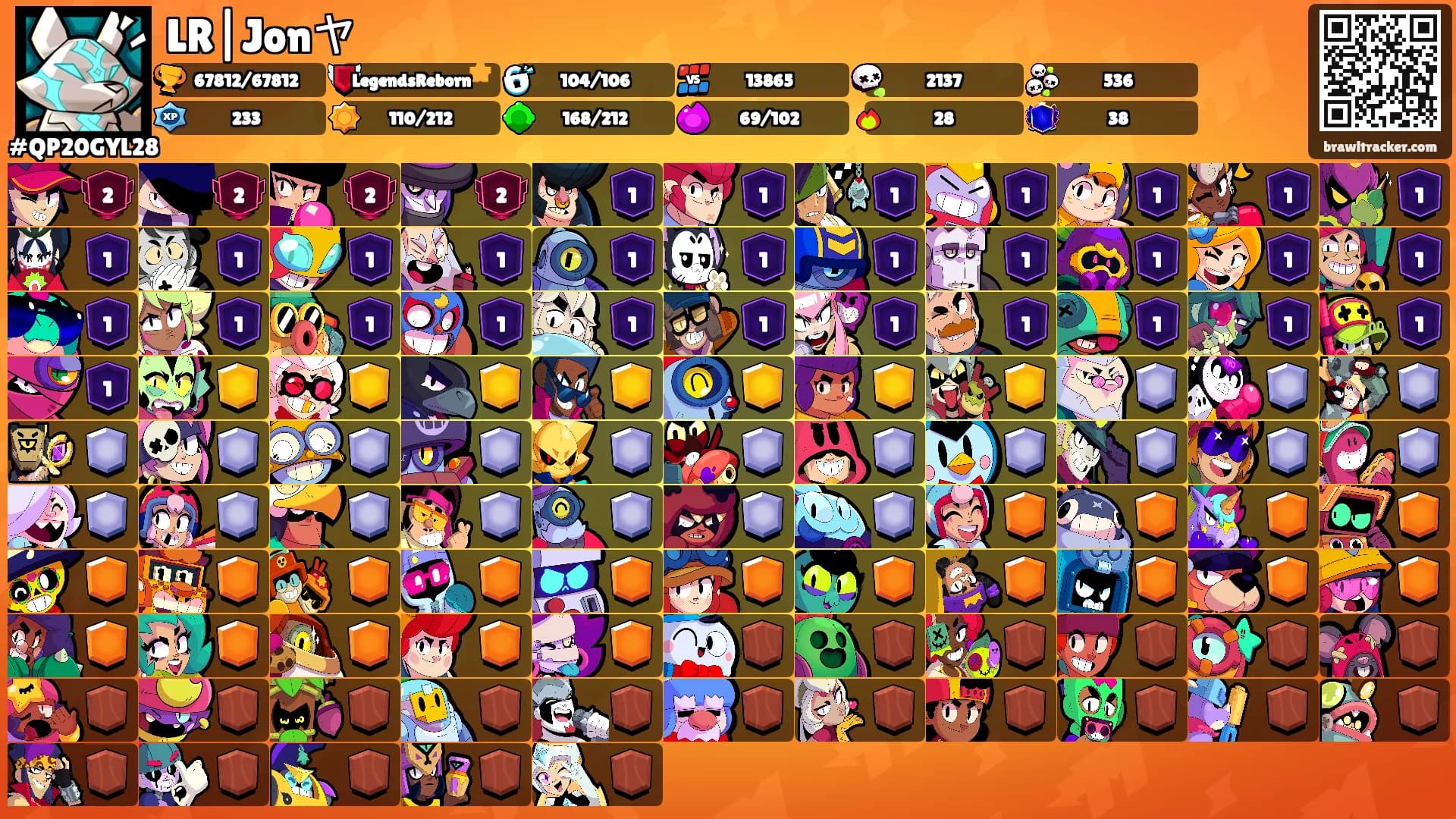 LR|Jonヤ's Ranks