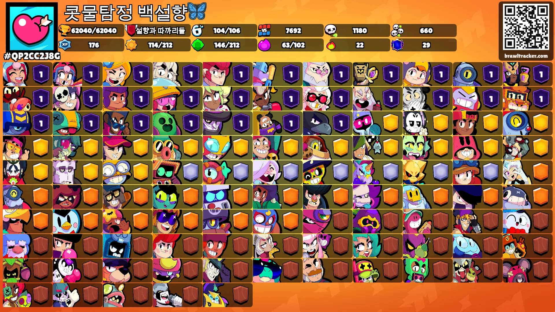 콧물탐정 백설향🦋's Ranks