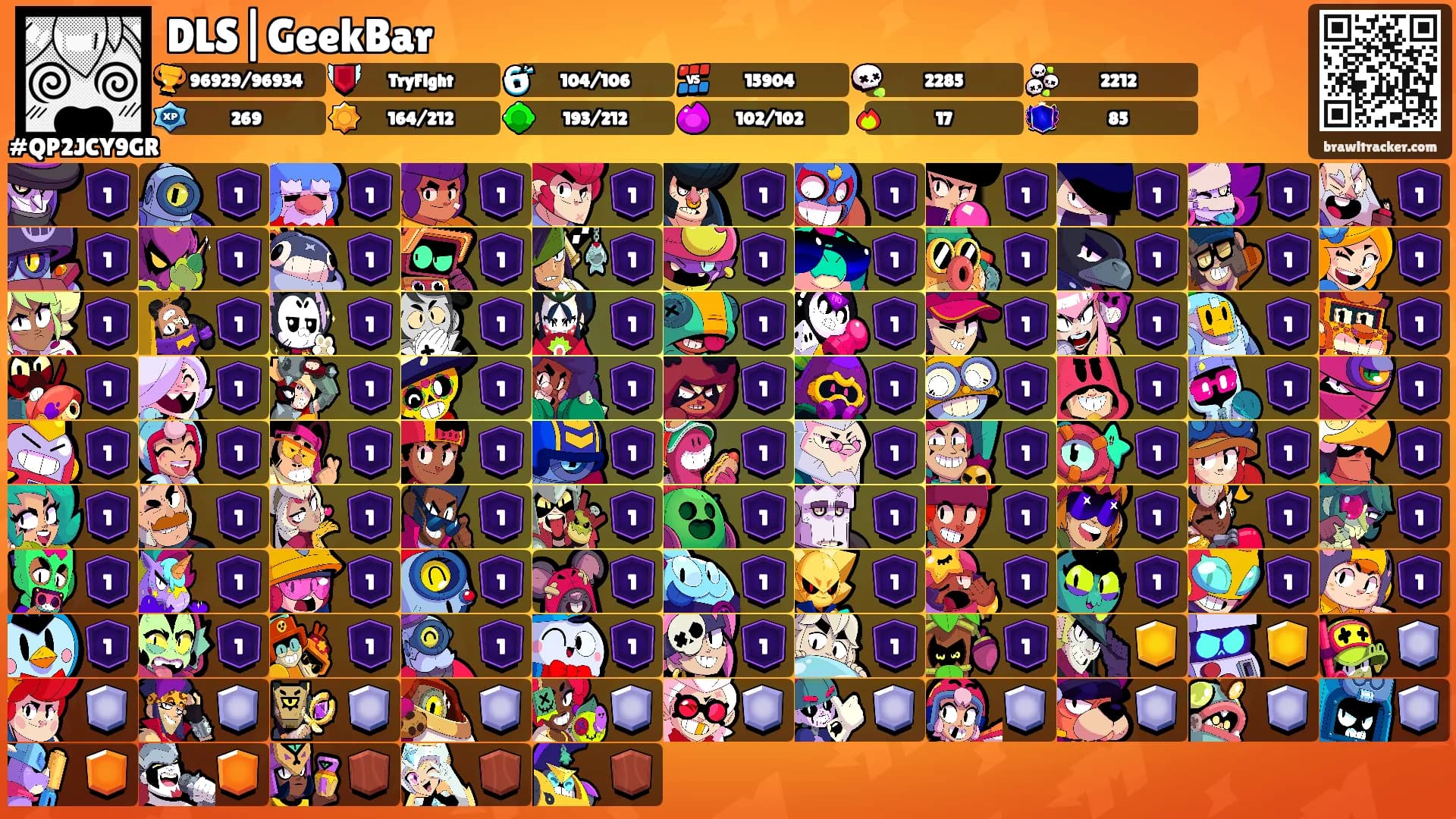 DLS|GeekBar's Ranks